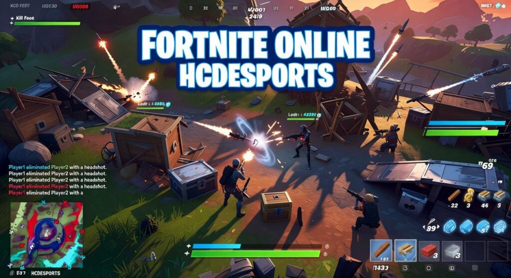 fortnite online hcdesports