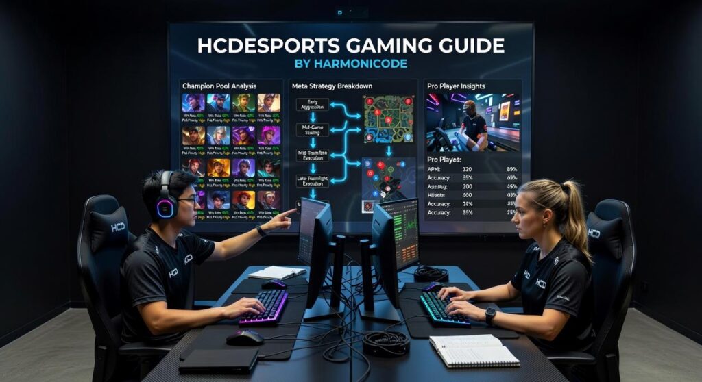 hcdesports gaming guide by harmonicode