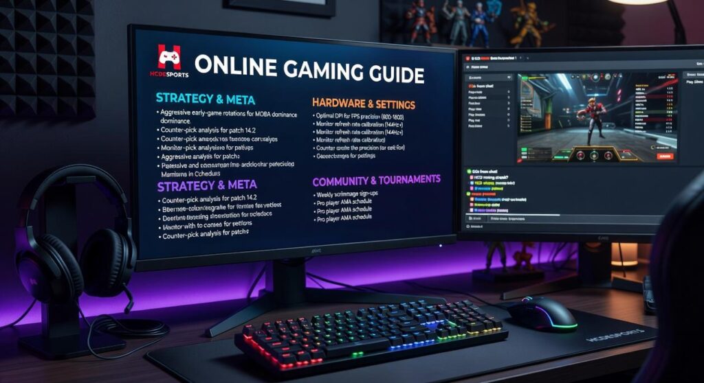 online gaming guide hcdesports