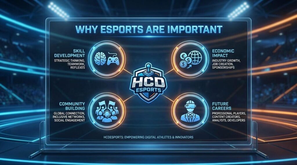 why esports are important hcdesports