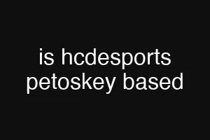 is hcdesports petoskey based